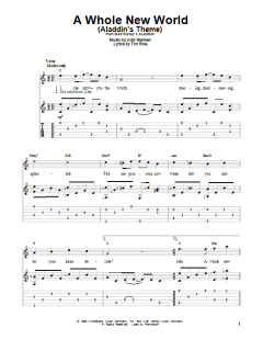 A Whole New World von Tim Rice (Download) 