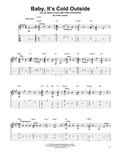 Baby, It's Cold Outside von Frank Loesser (Download) 