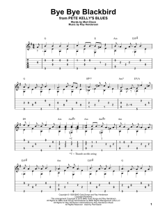 Bye Bye Blackbird von Mort Dixon (Download) 