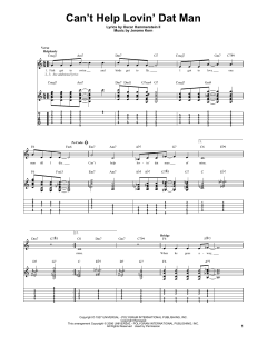 Can't Help Lovin' Dat Man von Jerome Kern (Download) 