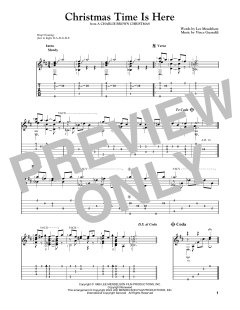 Christmas Time Is Here von Lee Mendelson (Download) 