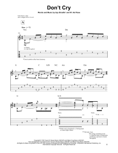 Don't Cry von Guns N' Roses (Download) 