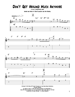 Don't Get Around Much Anymore von Duke Ellington (Download) 