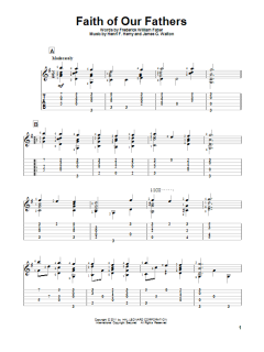 Faith Of Our Fathers von Frederick William Faber (Download) 