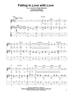 Falling In Love With Love von Richard Rodgers (Download) 