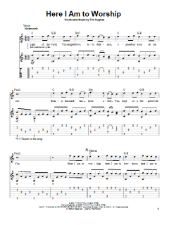 Here I Am To Worship von Tim Hughes (Download) 