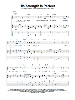 His Strength Is Perfect von Steven Curtis Chapman (Download) 