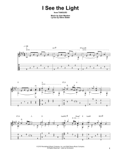 I See The Light von Alan Menken (Download) 