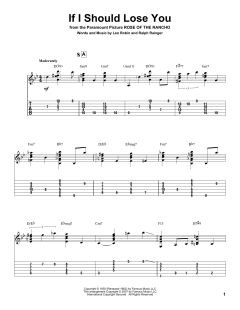 If I Should Lose You von Ralph Rainger (Download) 