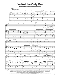 I'm Not The Only One von Sam Smith (Download) 