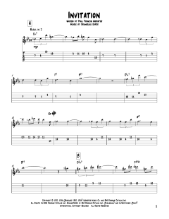 Invitation von Bronislau Kaper (Download) 