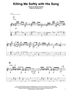 Killing Me Softly With His Song von Roberta Flack (Download) 