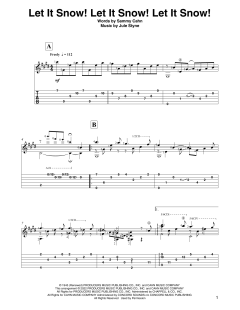 Let It Snow! Let It Snow! Let It Snow! von Jule Styne (Download) 