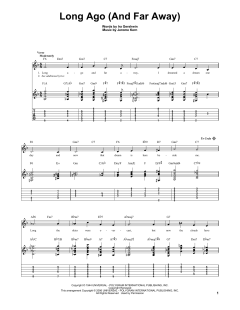 Long Ago von Jerome Kern (Download) 