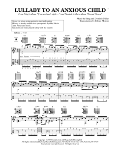 Lullaby To An Anxious Child von Dominic Miller (Download) 