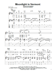 Moonlight In Vermont von Karl Suessdorf (Download) 