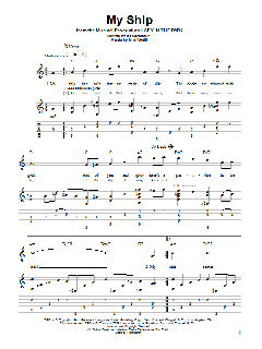My Ship von Kurt Weill (Download) 