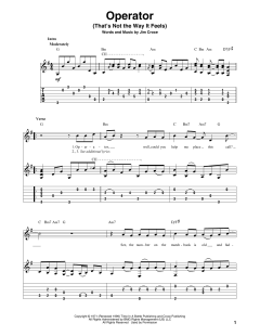 Operator von Jim Croce (Download) 