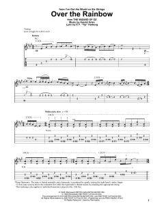 Over The Rainbow von Harold Arlen (Download) 