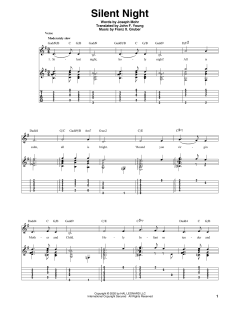 Silent Night von Joseph Franz Mohr (Download) 