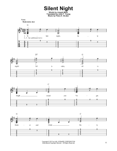 Silent Night von Joseph Franz Mohr (Download) 
