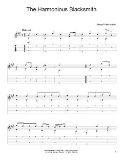 The Harmonious Blacksmith von Georg Friedrich Händel (Download) 