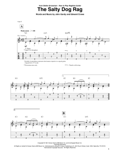 The Salty Dog Rag von John Gordy (Download) 