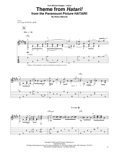 Theme From Hatari! von Henry Mancini (Download) 
