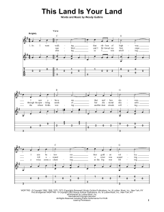 This Land Is Your Land von Woody Guthrie (Download) 