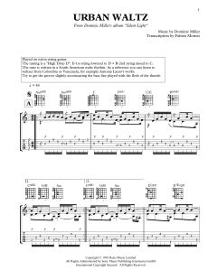 Urban Waltz von Dominic Miller (Download) 