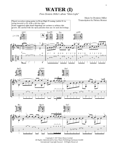 Water von Dominic Miller (Download) 