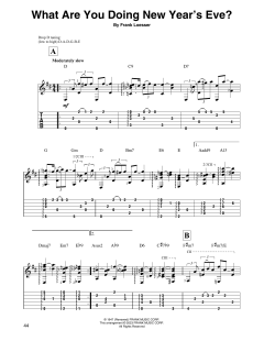 What Are You Doing New Year's Eve? von Frank Loesser (Download) 