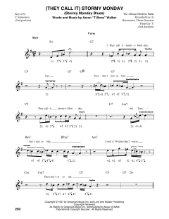 (They Call It) Stormy Monday von T-Bone Walker (Download) 