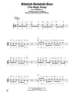 Bibbidi-Bobbidi-Boo von Verna Felton (Download) 