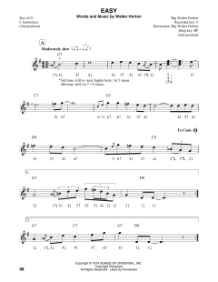 Easy von Walter Horton (Download) 