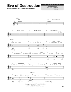 Eve Of Destruction von Barry McGuire (Download) 
