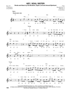 Hey, Soul Sister von Train (Download) 