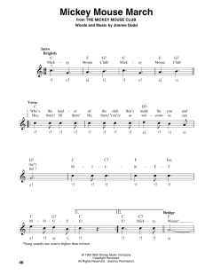 Mickey Mouse March von Jimmie Dodd (Download) 