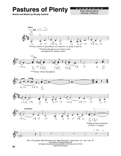Pastures Of Plenty von Woody Guthrie (Download) 