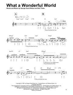 What A Wonderful World von Louis Armstrong (Download) 