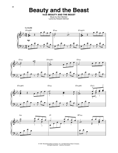 Beauty And The Beast von Alan Menken (Download) 