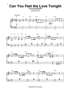 Can You Feel The Love Tonight von Tim Rice (Download) 
