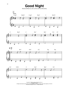 Good Night von The Beatles (Download) 