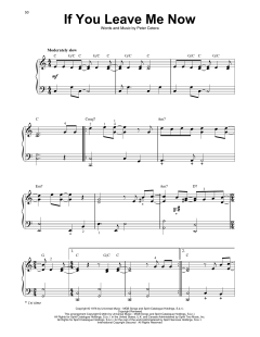If You Leave Me Now von Chicago (Download) 