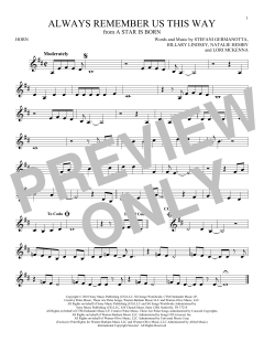 Always Remember Us This Way von Lady Gaga (Download) 