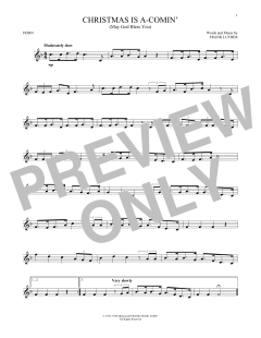 Christmas Is A-Comin' von Frank Luther (Download) 