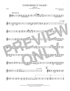 Everybody's Talkin' von Harry Nilsson (Download) 