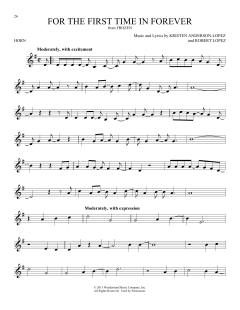 For The First Time In Forever von Robert Lopez (Download) 