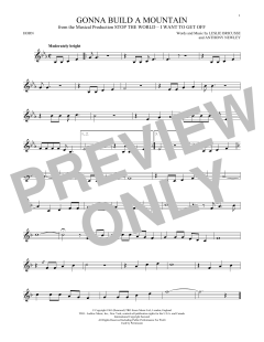 Gonna Build A Mountain von Anthony Newley (Download) 