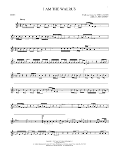 I Am The Walrus von The Beatles (Download) 